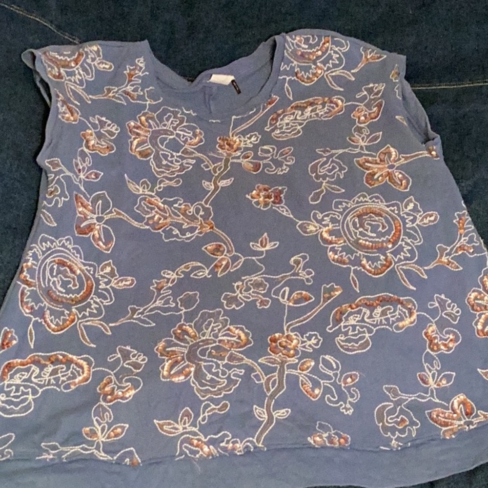 Anthropologie embellished top
